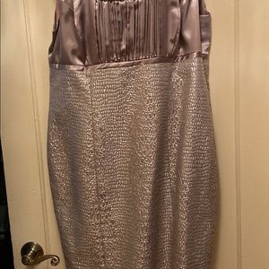 Silver Cocktail Dress